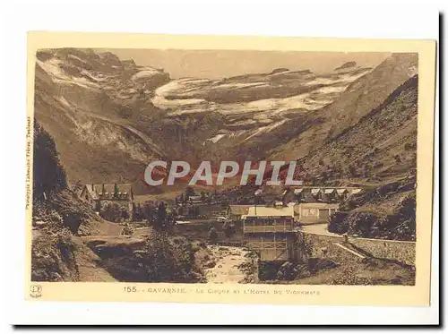 Gavarnie Cartes postales Le cirque et l&#39hotel de Vignemale