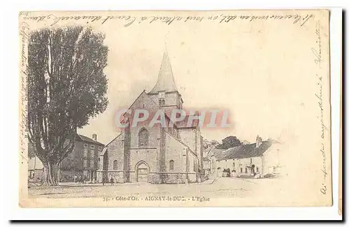 Aignay le Duc Cartes postales L&#39eglise