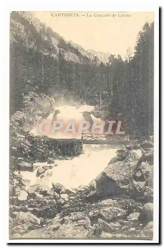 Cauterets Ansichtskarte AK La cascade de Lutour