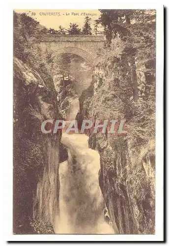 Cauterets Cartes postales Le pont d�Espagne