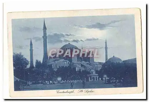 Turquie Turkey Constantinople Ansichtskarte AK Ste Sophie