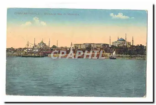 Turquie Turkey Constantinople Cartes postales Stamboul de Marmara