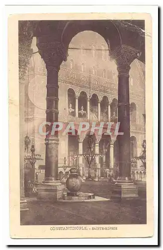Turquie Turkey Constantinople Cartes postales Sainte Sophie