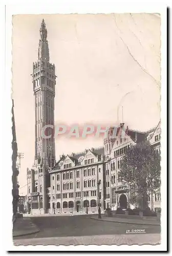 Lille Cartes postales moderne L&#39hotel de ville et son beffroi