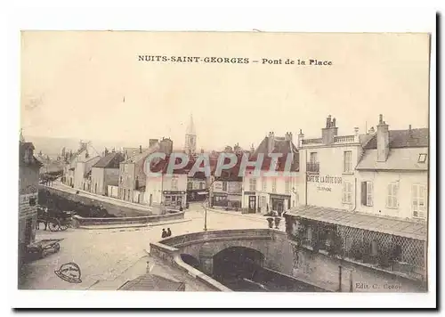 Nuits Saint Georges Cartes postales Pont de la place