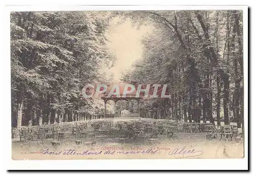 Compiegne Cartes postales Le parc Le kiosque