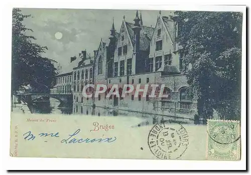 Bruges Cartes postales Maison du Franc