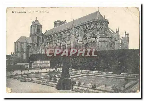 Bourges Cartes postales LA cathedrale