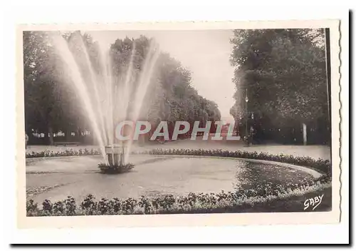 Poitiers Ansichtskarte AK Grand bassin du parc de Blossac