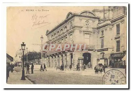 Reims Cartes postales Le theatre