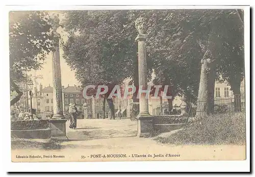 Pont a Mousson Cartes postales L&#39entree du jeu d&#39amour