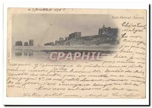 Ault Onival Cartes postales La plage