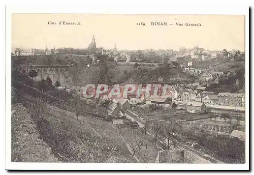 Dinan Cartes postales Vue generale sur la Rance