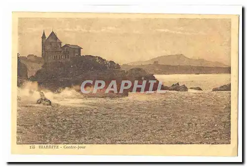 Biarritz Cartes postales Contre jour