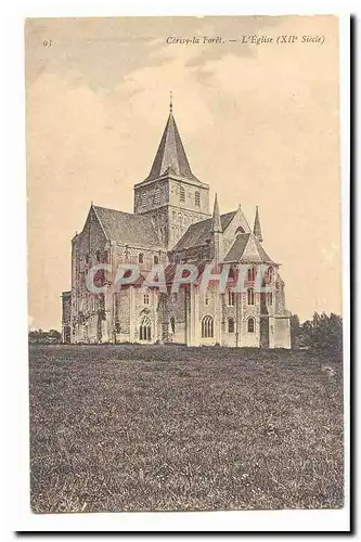 Cerisy la Foret Cartes postales L&#39eglise (12eme)