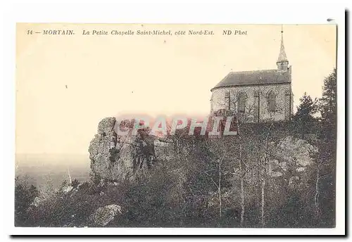 Mortain Cartes postales La petite chapelle Saint Michel cote Nord Est