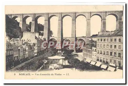 Morlaix Cartes postales Vue d&#39ensemble du viaduc