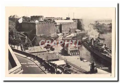 Brest Cartes postales Le chateau (cuirasse)