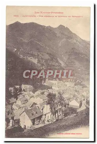 Cauterets Ansichtskarte AK Vue generale et sommets de Peyreneve