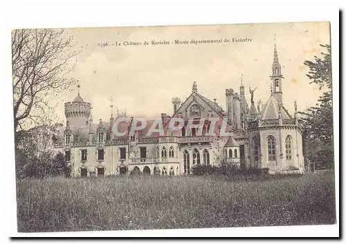 Ansichtskarte AK Chateau de Keriolet Musee departemental du Finistere