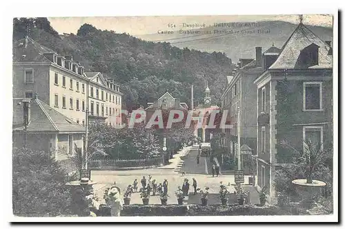 Uriage les Bains Cartes postales Casino Etablissement thermal et Grand Hotel