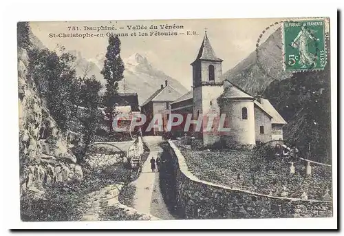 Dauphine Cartes postales Vallee du Veneon St Christophe en Osians et le Fetoules