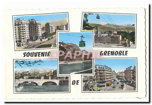 Cartes postales moderne Souvenir de Grenoble