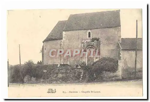 Ferrieres Cartes postales Chapelle St Lazare (animee)