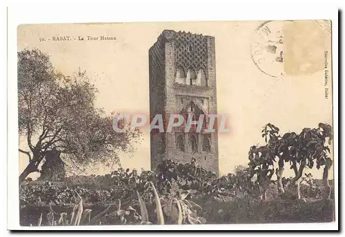 MAroc Rabat Cartes postales La Tour Hassan