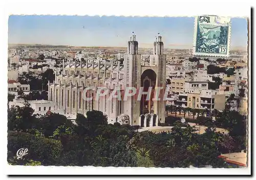 Maroc Casablanca Cartes postales La cathedrale du SAcre Coeur