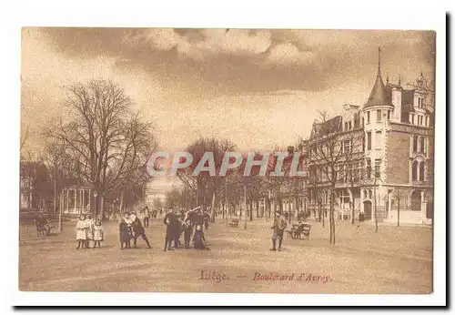 Belgique Belgie Liege Cartes postales Boulevard d&#39Avroy