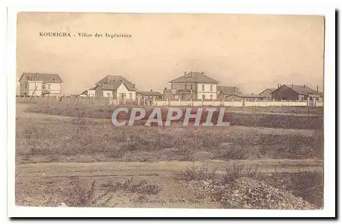 Maroc Kourigha Cartes postales Villas des ingenieurs