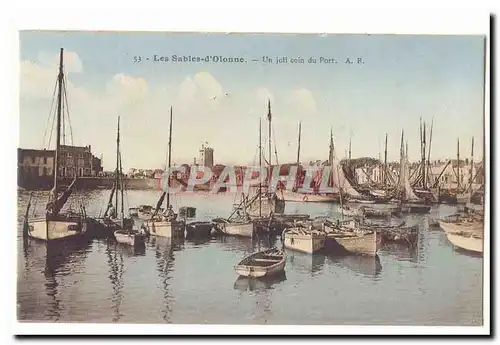 Les Sables d�Olonne Cartes postales Un joli coin du port