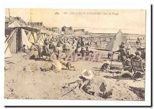 Les Sables d�Olonne Cartes postales Sur la plage