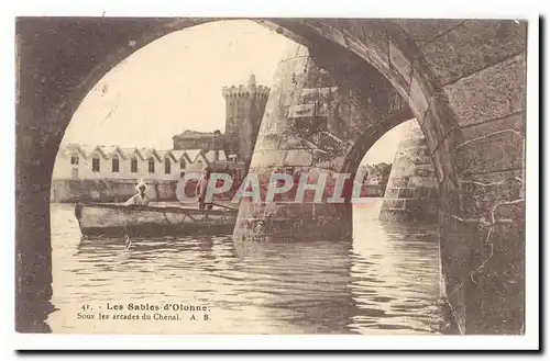 Les Sables d�Olonne Cartes postales Sous les arcades du chenal