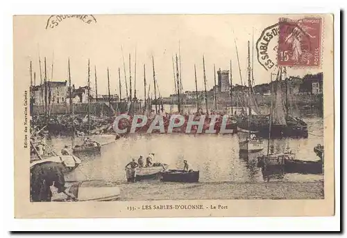 Les Sables d�Olonne Cartes postales Le port (bateaux)