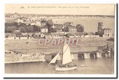 Les Sables d�Olonne Cartes postales Vue prise de la Tour d'Arundel