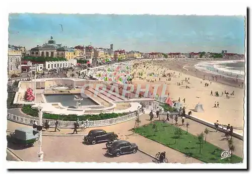 Les Sables d�Olonne Ansichtskarte AK Vue sur le remblai et la piscine