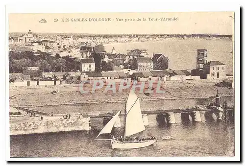 Les Sables d�Olonne Cartes postales Vue prise de la Tour d'Arundel