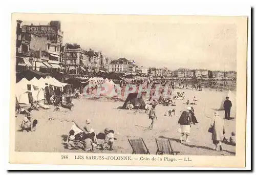 Les Sables d�Olonne Cartes postales Coin de la plage