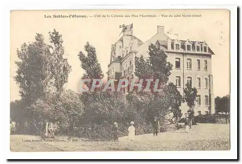 Les Sables d�Olonne Cartes postales Cite de la colonie des Pins Maritimes Vue du Cote Nord Ouest