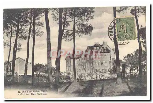 Les Sables d�Olonne Cartes postales La cite des Pins Maritimes (colonie enfants)