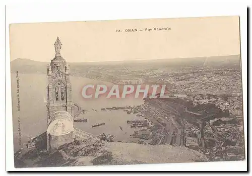 Algerie Oran Cartes postales Vue generale