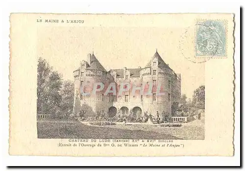 Chateau de Lude Cartes postales