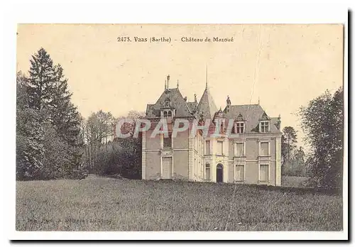 Vaas Cartes postales Chateau de Mezoue