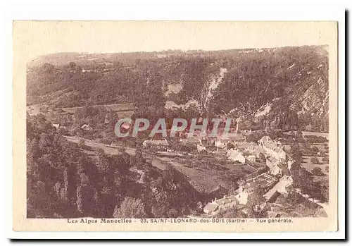 Les Alpes Macelles St Leonard des Bois Cartes postales Vue generale