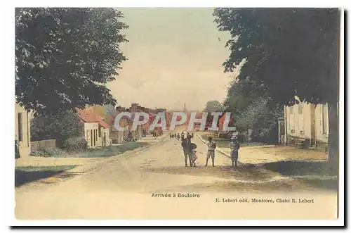 Cartes postales Arrivee a Bouloire (enfants)