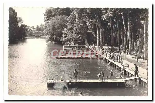 La Fleche Cartes postales La piscine sur le Loir