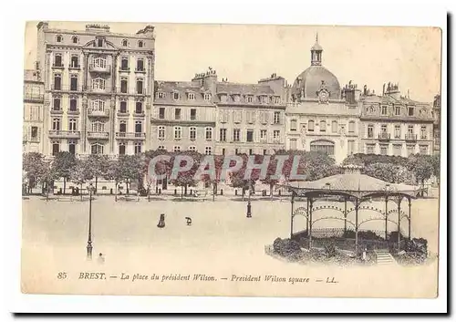 Brest Cartes postales La place du president Wilson