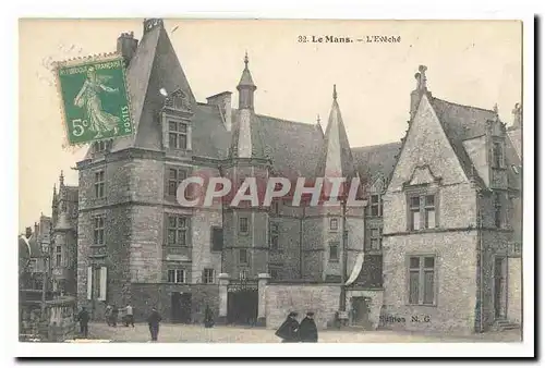 Le Mans Cartes postales L'eveche